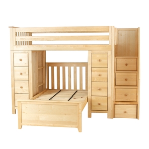 Item # JLB008 - ADDITIONAL INFORMATION<BR>
Dimensions: L 99 W 45.75 H 68.25 in <BR>
Finish: Natural